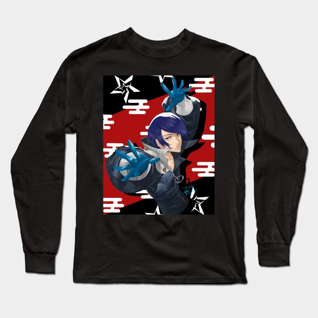 Yusuke Long Sleeve T-Shirt by Sephiroth1204